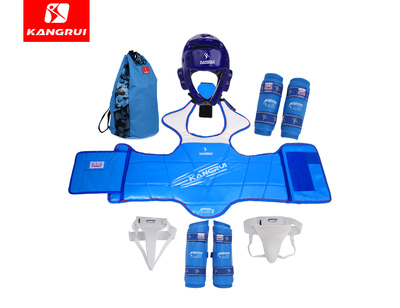 KT53跆拳道护具蓝色