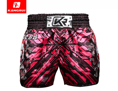 KMT173泰拳短裤粉色