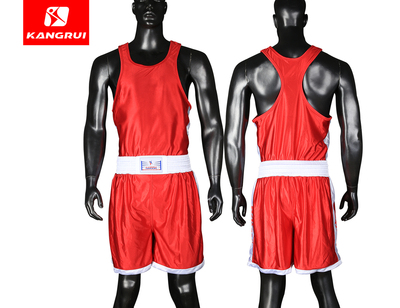 KB101拳击服红色