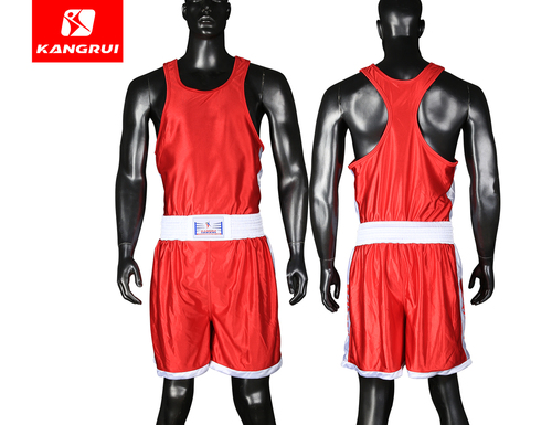 KB101拳击服红色
