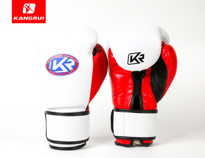 超纤皮乳胶拳套白色