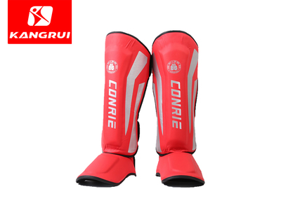 CONRIE红色仿皮护腿